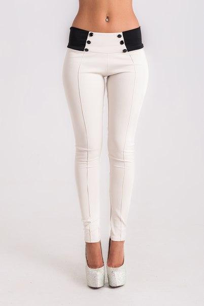 F8904-1 STYLISH MID-WAISTED BUTTON EMBELLISHED SLIMMING PANTS FOR WOMEN
